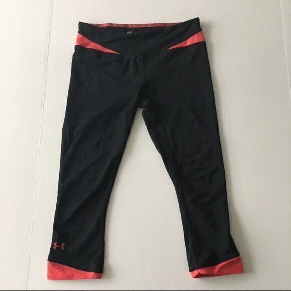 Under Armour Fitted Heat Gear Legging‎ Ankle Pants Womens Size XS - Picture 1 of 3